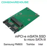 Mini PCI-e mSATA SSD to Micro SATA Storage Converter for Intel Samsung Toshiba