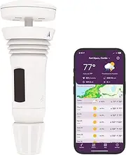 Tempest Weather System with Built-in Wind Meter, Rain Gauge, and Accurate Weather Forecasts, Wireless, App and Alexa Enabled