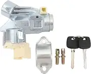 Alvinlite Ignition Lock Cylinder Kit Enhanced Control Bracket Micro Switch 69057 04030 Ignition Switch Lock Cylinder Chip Key Replacement