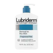 Lubriderm Daily Moisture Lotion, For Normal To Dry Skin, 16 Oz