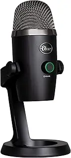 Logitech Yeti Nano Premium Dual-Pattern USB Microphone, Black