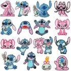 Lilo And Stitch Patch Embroidery Iron on Sew on patch Badge For Clothes Bag
