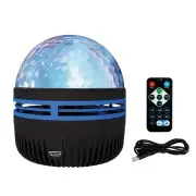 LED Ocean Wave Projector LED Night Light USB Rechargeable Ripple Atmosphere Lamp for Bedroom, Home Theater, Room Decorat