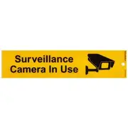 Sandleford Surveillance Camera Self-adhesive Sign