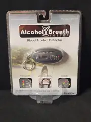 ⭐ Excalibur 681-CS Alcohol Breath Tester Keychain +Digital Timer LED Spotlight-A