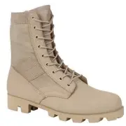 Rothco Mens Military 8" Jungle Boots - 5909 - Desert Tan