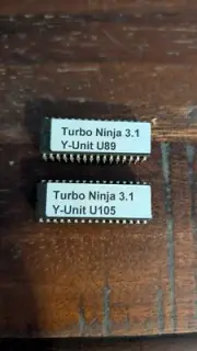 Mortal Kombat 1 PCB JAMMA Arcade Y-Unit Turbo Ninja ROM Set Version 3.1