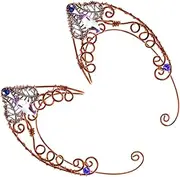 [OFFSCH] Ear Hook Earrings Vintage Flat Back Clip Earrings Stylish Ear Decor Perfect Present