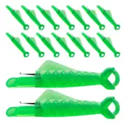 40 Pcs Needle Threader Fish Type Automatic Inserter Embroidery Threading Tools