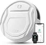 Lefant Robot Vacuum Cleaner, Upgraded Freemove 3.0 Technology, 2200Pa Suction, 120 Min Runtime, Self-Charging Slim, Quiet, 6 Cleaning Modes, WiFi/App/Alexa, Ideal for Pet Hair & Hard Floor (M210 Pro)