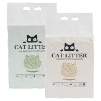 在飛比找momo購物網優惠-【Cat Litter】植物豆腐貓砂6L