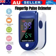 Finger Pulse Oximeter Oxygen, Blood, Heart Rate Saturation Monitor OLED Portable