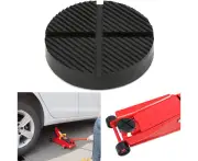 Paifeancodill Universal Floor Jack Rubber Pad Jack Pad Adapter Pinch Weld Side Frame Rail Protector Puck Jack Pad Cross Slotted Frame Rail Floor Jacking Ad