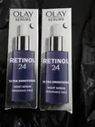 Olay Regenerist Retinol 24 Night Serum With Vitamin A 40ml × 2
