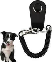 Dog Clicker - Puppy Clicker with Wrist Strap, Lightweight and Clicker | Wide Range Pet Training Clicker Dog Training Tool, Clicker Tools for Obedience Aid and Behavioral Training