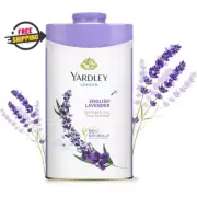 Yardley London English Lavender Perfumed Deodorizing Talc Talcum Powder 100g