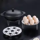 Foldable Steamed Egg Rack Multifunctional Steaming Tray Durable Steamer Rack