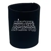 Golf Oob May The Course Be With You - Funny Novelty Stubby Holder