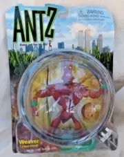 ANTZ MOVIE " WEAVER " DREAMWORKS VINTAGE NEW ON CARD - 1998 - PLAYMATES TOYS