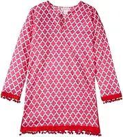 [Masala] Women's Maternity Jali Ikat Mommy Tunic