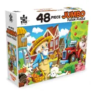 48pc Puzzle Master Jumbo Floor Kids/Child Jigsaw Puzzle Feeding Time 3y+