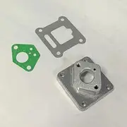 TDR Aluminium Manifold 2 Stroke Engine Chainsaw Carburettor Carb Intake Adapter Mount Fitting Chainsaw Repair Part Air Fuel Mixture Connector Replacement