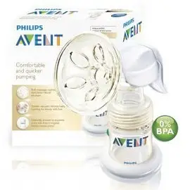 ☆包裝NG☆AVENT ISIS手動吸乳器及奶水儲存瓶組合SCF300/88(附PES奶瓶)PES喇叭主體-不含雙酚A,，公司貨