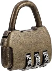 LIFKOME Zinc Alloy Combination Padlock Secure Luggage Lock Passcode Design Small Lock for Suitcase