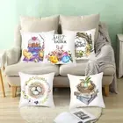 Easter Pillowcase Lint Free Decorative Easter Pillowcase Rabbit Egg Printing