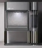 NIB GE Profile XPIO13SCSS StainlessSteel 2.0 Portable Side Tank Nugget Ice Maker