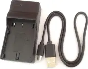 New DMW-BLF19E D-BC50 USB Camera Battery Charger D-LI90 for Pentax 645-D K-7 k7