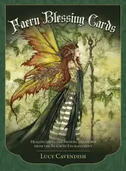 Faery Blessing Tarot CARD DECK + Guidebook BLUE ANGEL