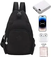 [Generic] Lightweight Chest Bag For Women | Lightweight Chest Tote Bag | Large Capacity Changeable Shoulder Bag For Hiking Sports With Pockets