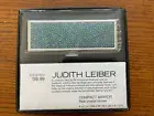Judith Leiber Target Blue and Green Crystal Compact Mirror NIB