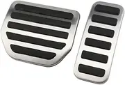 Car Foot Pedals For Land Rover For Discovery 4 LR4 L319 2009-2016 Car Foot Pedals No Drilling Rest Brake Accelerator Alloy Cover Interior Acessories(2 PCS)