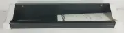 NIP Ikea black Mosslanda 21.75 inch floating wall shelf with lip picture ledge