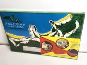 Pebble Beach Ca PenPar Placemat Golf Game Vtg 1976 NIB Rare White Elephant Gift