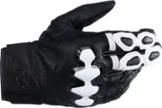 Alpinestars Celer v3 perforated Motorcycle Gloves, black-white, Size S for Men Black White