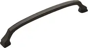 [Amerock] Revitalize Revitalize 12 in (305 mm) Center-to-Center Black Bronze Appliance Pull, Black Bronze