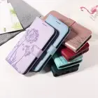 Case for Samsung A16 A73 A55 A56 A05S A15 A33 Luxury Dandelion Wallet Case Cover