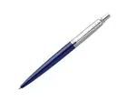 Parker Jotter Standard Chrome Trim Ball Pen Blue Body Blue Ink Refill