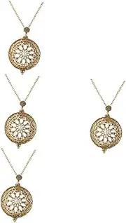 VALICLUD Vintage Magnifying Glass Necklace for Reading and Crafting Unique Pendant Design Durable and Comfortable Wear Multi Functional Jewelry for Women