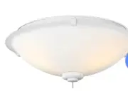 Monte Carlo-MC247RZW-LED Ceiling Fan Light Kit-Matte White