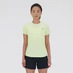 NEW BALANCE NB 上衣 女款 短袖上衣 運動 綠 WT41281LLT