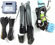 Keyless GO Access System Compatible for Benz A B GLB GLE GLA GLE GLS Car Accessories 2 Handle No Coding Black Color Code 197(19-21 A)