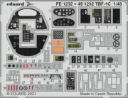 EDPFE1232 - Eduard Photoetch (Zoom) 1:48 - TBF-1C (Academy)