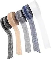 TEHAUX 5Rolls Iron Hemming Tape for Pants Practical No Sew Hemming Easy to Use for Quick Adjustments