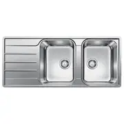 Blanco Stainless Steel Right Hand Double Bowl Sink