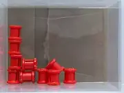 LEGO Parts - Red Technic Bush - No 3713 - QTY 10