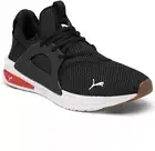 PUMA Men's Softride Enzo NXT Running Sneakers Black/ White/ Red Size 13